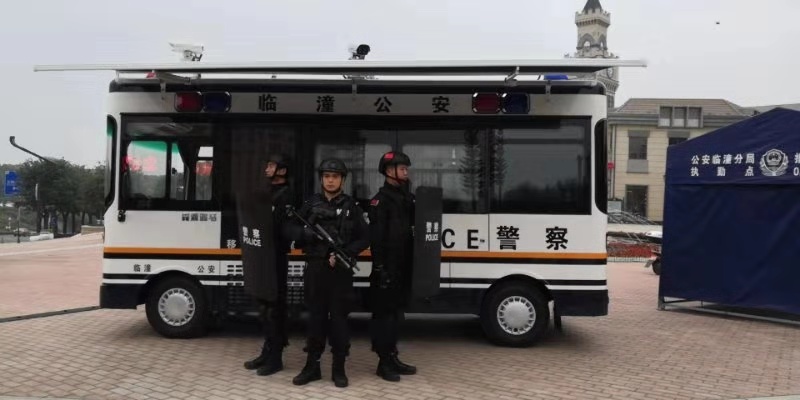 陜西臨潼移動警務(wù)室列裝上崗(圖3)