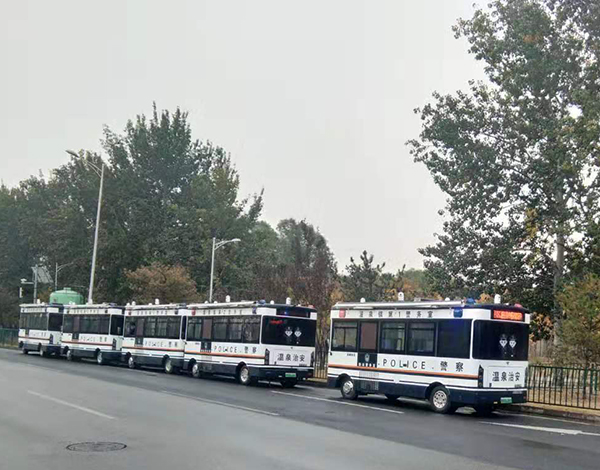 北京海淀區(qū)移動警務室列裝上崗(圖1)