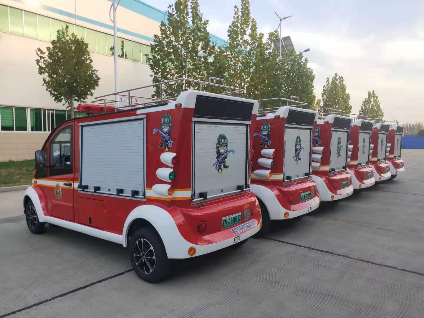 森源鴻馬電動(dòng)消防巡邏車整裝待發(fā)，向杭州報(bào)到！(圖3)
