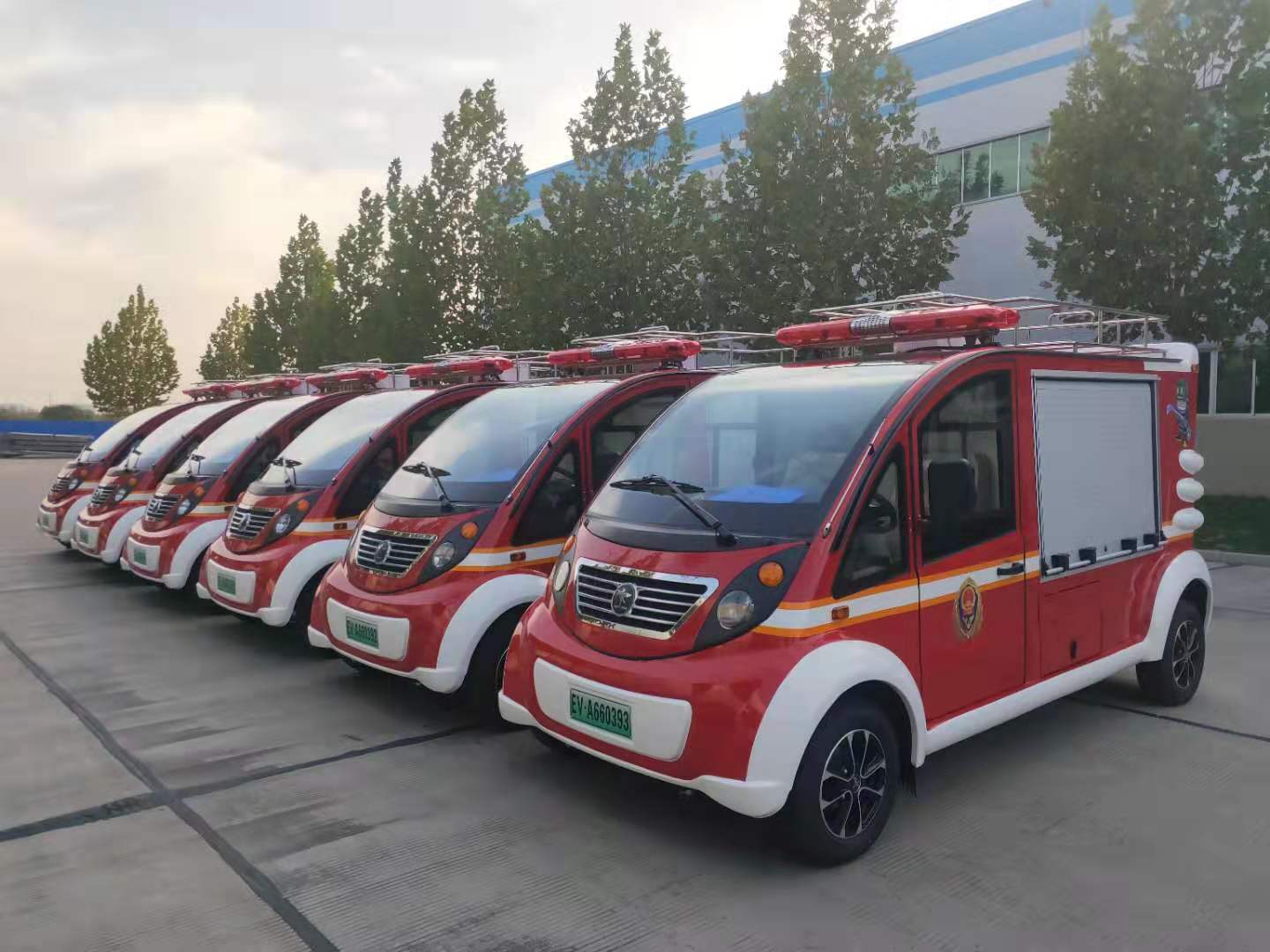 森源鴻馬電動(dòng)消防巡邏車整裝待發(fā)，向杭州報(bào)到！(圖1)