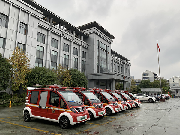 電動(dòng)消防巡邏車“上崗”城市消防安全有保障(圖2)