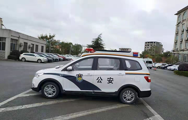 江西南昌電動巡邏車列裝上崗(圖2)
