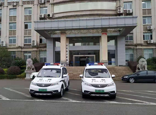 江西南昌電動巡邏車列裝上崗(圖1)