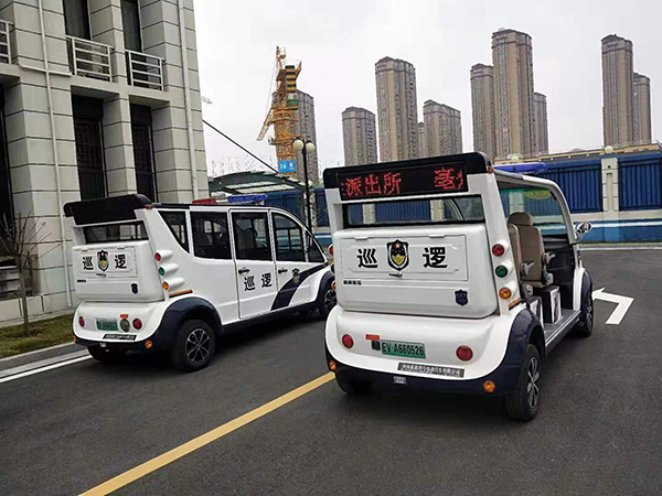 安徽亳州電動巡邏車上崗執(zhí)勤(圖3)