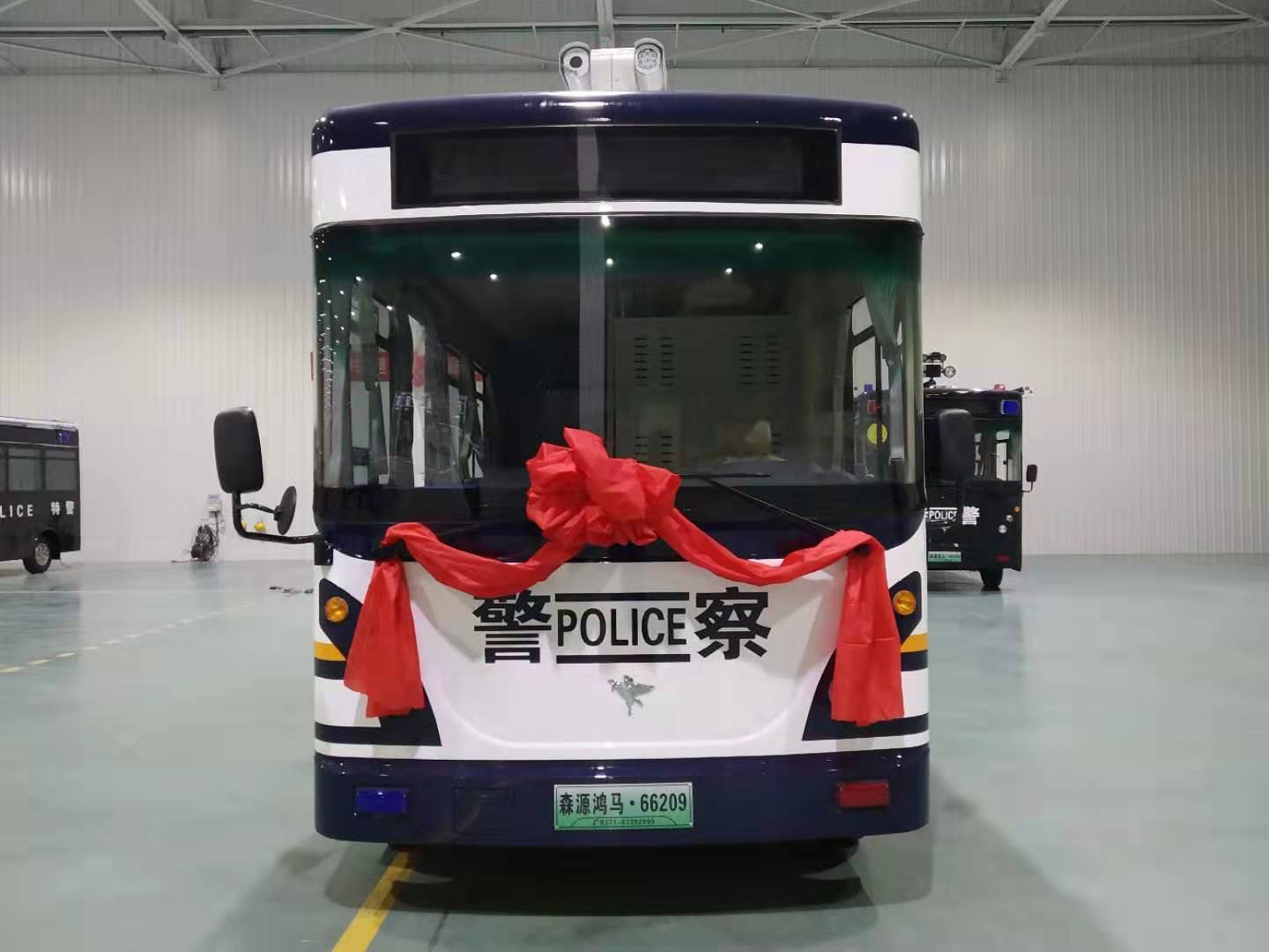 山東德州采購(gòu)移動(dòng)警務(wù)室(圖1)