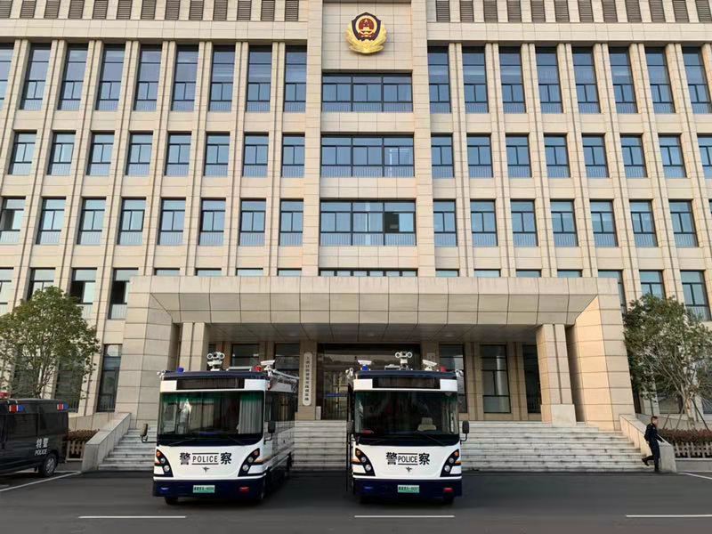 浙江紹興移動警務(wù)室列裝上崗(圖1)