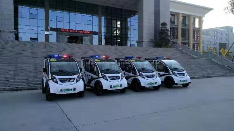 福建漳州電動(dòng)巡邏車列裝上崗(圖4)