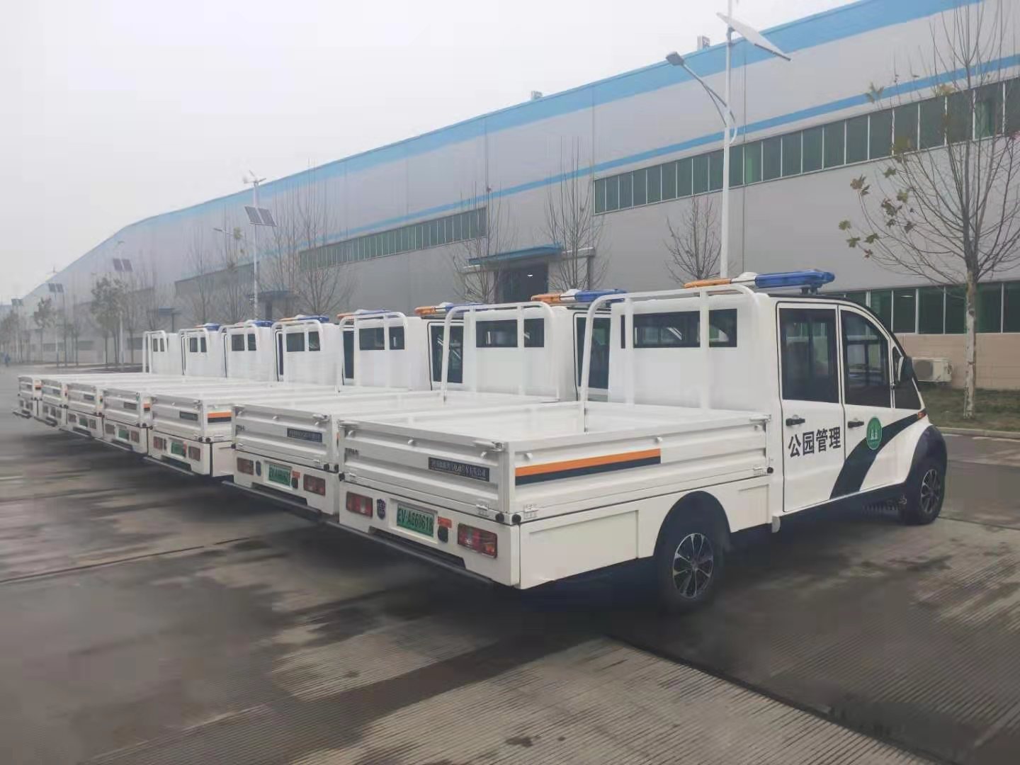 提升旅游服務(wù)質(zhì)量   蘭考電動巡邏車發(fā)車(圖4)