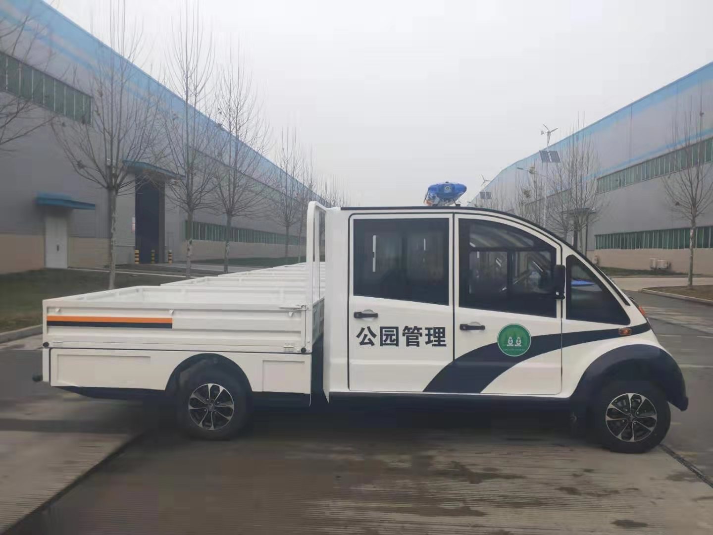 提升旅游服務(wù)質(zhì)量   蘭考電動巡邏車發(fā)車(圖3)