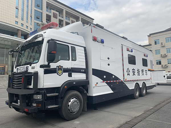智慧警務(wù)助力科技強警||廣東清遠市移動指揮方艙上崗執(zhí)勤(圖2)