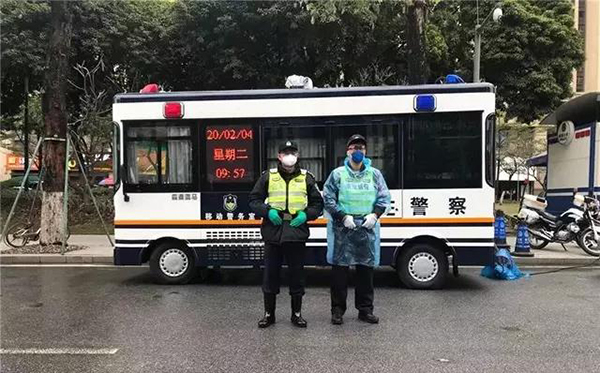 疫情防控前線！桂城一批移動警務執(zhí)勤車疫情防控車綜合平臺投用(圖3)