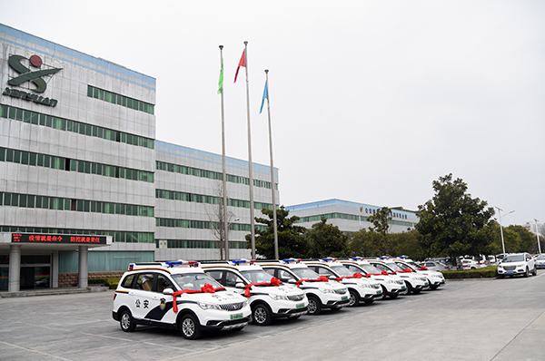 安徽淮南市采購(gòu)電動(dòng)巡邏車(chē)  服務(wù)基層防疫“第一線(xiàn)”(圖2)