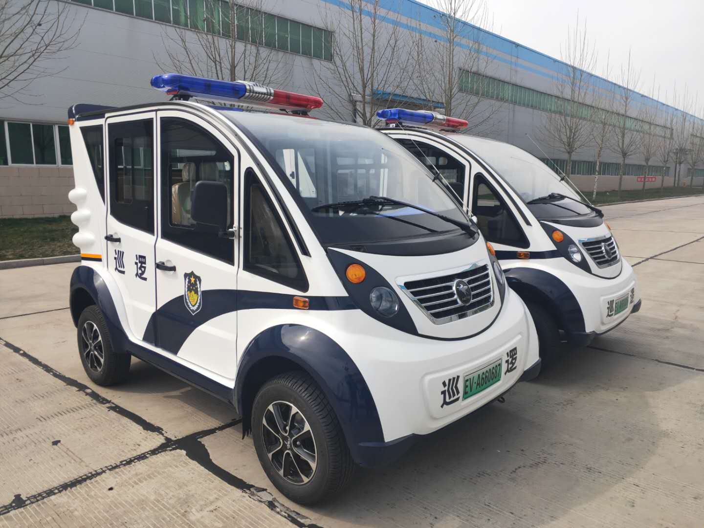 服務(wù)疫情防控一線||青海公安廳采購電動巡邏車(圖2)