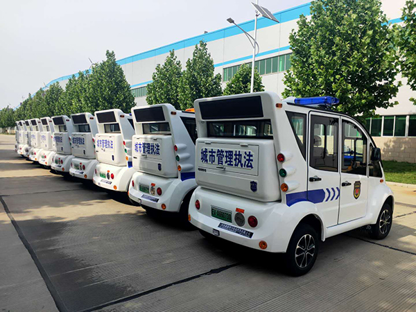 河南南陽采購10臺電動執(zhí)法車||助力城市建管水平提升(圖4)
