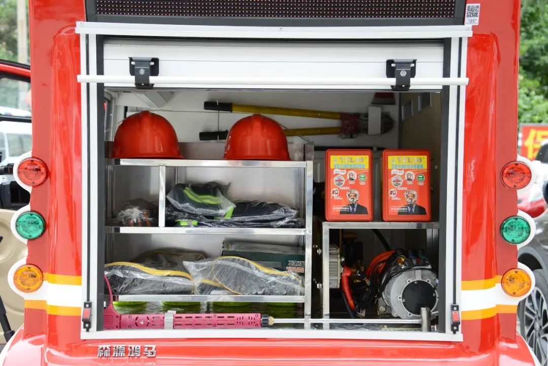 小身材，大作用！山西永濟公安微型電動消防宣傳車正式投入使用(圖2)