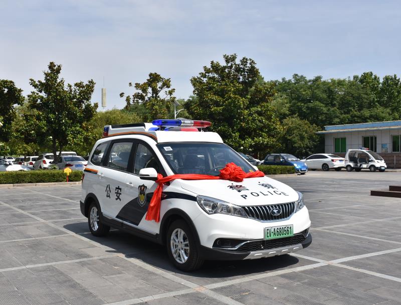 屯警街面 動(dòng)中備勤||安徽安慶市采購(gòu)電動(dòng)巡邏車(圖2)