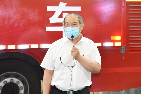 河南省消防協(xié)會會長王建剛一行走進(jìn)森源鴻馬開展學(xué)習(xí)交流活動(圖2) 河南省消防協(xié)會會長王建剛一行走進(jìn)森源鴻馬開展學(xué)習(xí)交流活動(圖2)