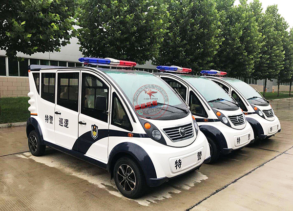 助力街面警務(wù)升級(jí)||湖北黃岡采購電動(dòng)巡邏車(圖2)