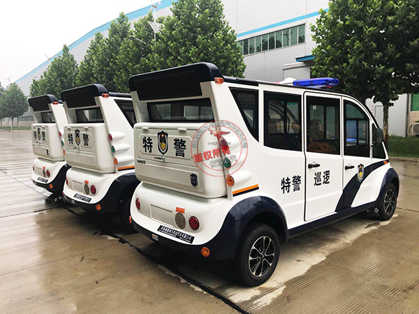助力街面警務(wù)升級(jí)||湖北黃岡采購電動(dòng)巡邏車(圖4)