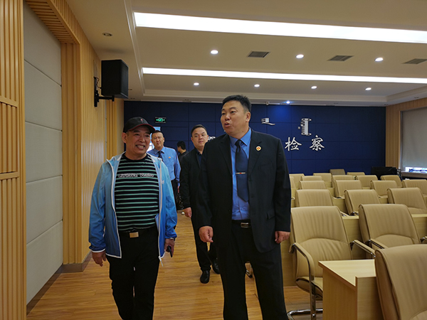 內(nèi)蒙古鄂溫克旗人民檢察院智慧檢務(wù)方艙配發(fā)上崗(圖6)