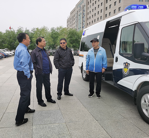 內(nèi)蒙古鄂溫克旗人民檢察院智慧檢務(wù)方艙配發(fā)上崗(圖2)