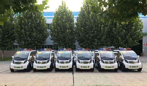 11臺電動巡邏車發(fā)往海南??！警務裝備又升級！(圖1)
