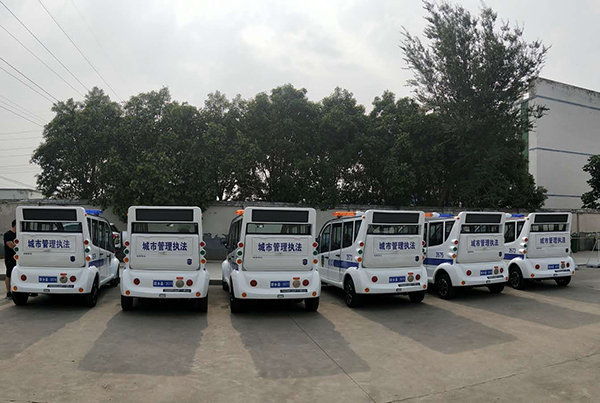 電動執(zhí)法車亮相新鄉(xiāng)，助力城管執(zhí)法(圖3)
