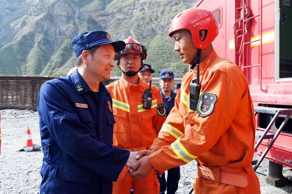 吳振坤總隊長調研指導隴南抗洪救災工作(圖5)