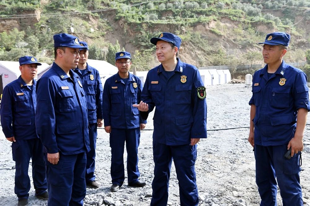 吳振坤總隊長調研指導隴南抗洪救災工作(圖6)