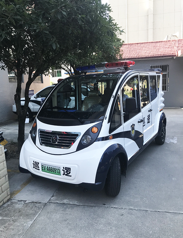 陜西佛坪縣電動(dòng)巡邏車上崗執(zhí)勤(圖4)