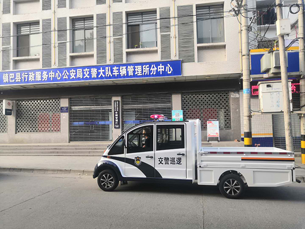 電動巡邏車護(hù)航陜西漢中市交通安全(圖1)