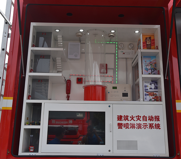 移動(dòng)的消防安全體驗(yàn)館——森源鴻馬消防宣傳車(圖7) 移動(dòng)的消防安全體驗(yàn)館——森源鴻馬消防宣傳車(圖7)