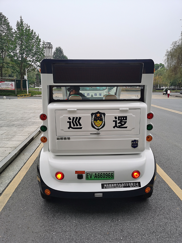湖南常德電動(dòng)巡邏車上崗執(zhí)勤(圖3)