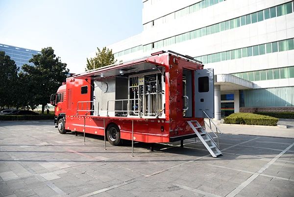 森源鴻馬水質(zhì)凈化車實現(xiàn)就地取水就地補給(圖4)