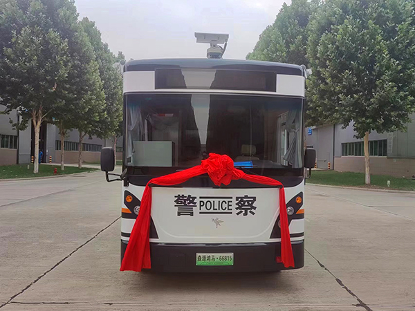 森源鴻馬移動(dòng)警務(wù)室發(fā)往上海||筑牢假期安全屏障(圖1)