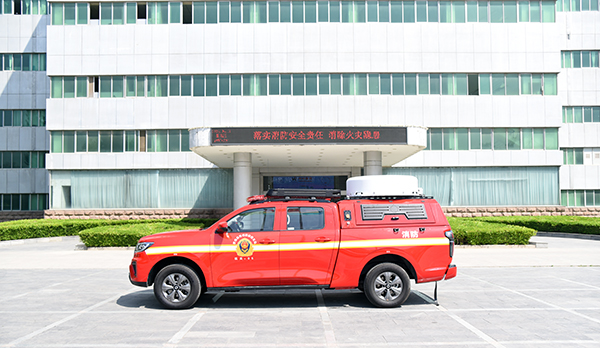 應(yīng)急救援的“閃速神兵”—森源鴻馬前突皮卡車(圖2)
