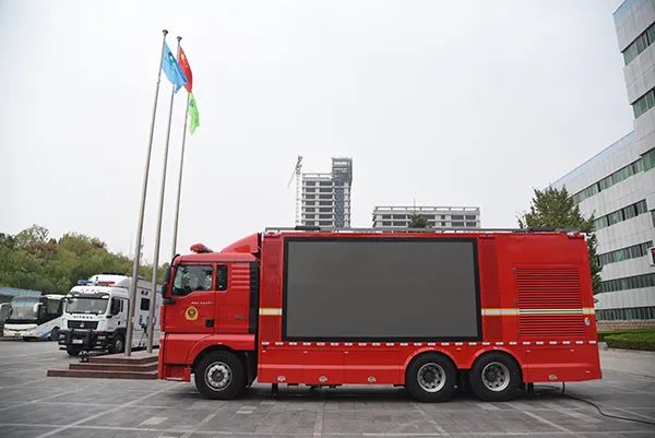 森源鴻馬消防宣傳車唱響消防宣傳“好聲音”(圖5)