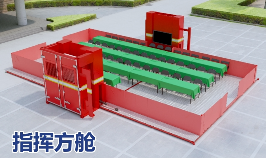 構(gòu)建一線指揮 筑牢安全屏障 守護(hù)群眾平安||森源鴻馬智慧模塊方艙(圖3)