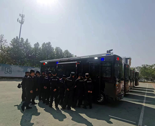 強化巡邏防控 當好平安守護者||河北移動警務(wù)室上崗(圖3)