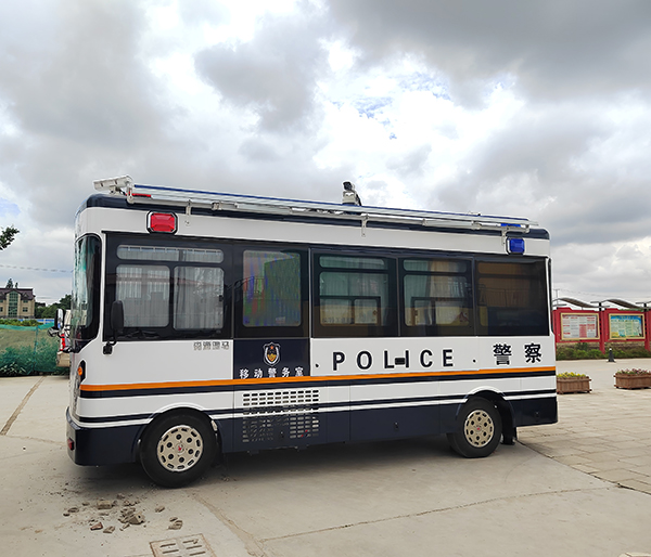 森源鴻馬移動警務室亮相上海街頭！保平安新“利器”來啦(圖4)