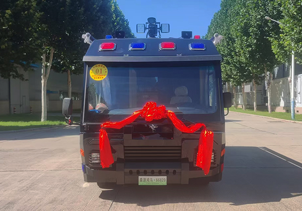 “智慧警務”點亮“平安景色”||森源鴻馬移動警務室發(fā)往江西(圖1)