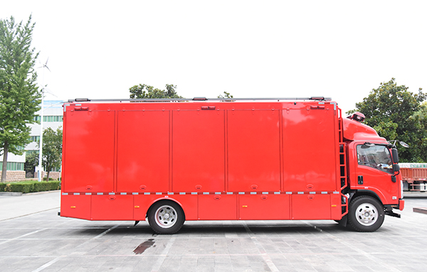 以車代庫 快速反應(yīng)||森源鴻馬消防裝備運(yùn)輸車發(fā)往遼寧(圖4)