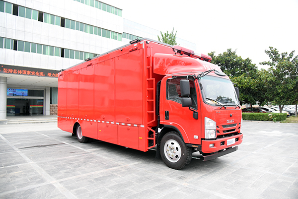 以車代庫 快速反應(yīng)||森源鴻馬消防裝備運(yùn)輸車發(fā)往遼寧(圖3)