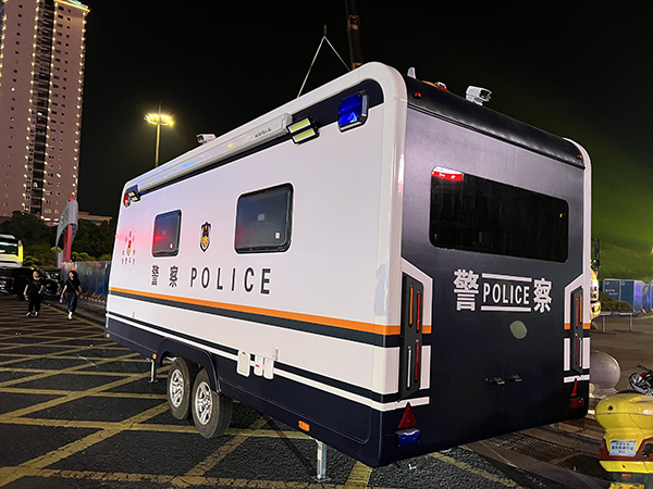 森源鴻馬機(jī)動(dòng)化警務(wù)平臺(tái)在湖南上崗(圖1)