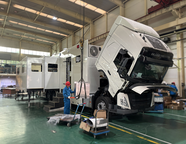 森源鴻馬二級(jí)拓展通信指揮車：科技與匠心共鑄應(yīng)急通信新力量(圖9)