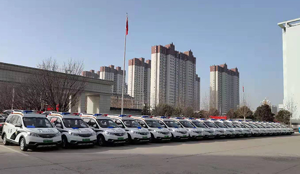 安陽內(nèi)黃縣20臺(tái)電動(dòng)巡邏車上崗||全面提升街面動(dòng)態(tài)管控能力(圖1)