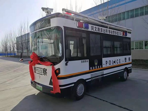 陜西西咸新區(qū)采購移動(dòng)警務(wù)室上崗，推進(jìn)街面警務(wù)新模式！(圖2)