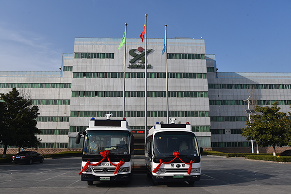 河北遷安市采購移動警務(wù)室   助力疫情防控(圖1)