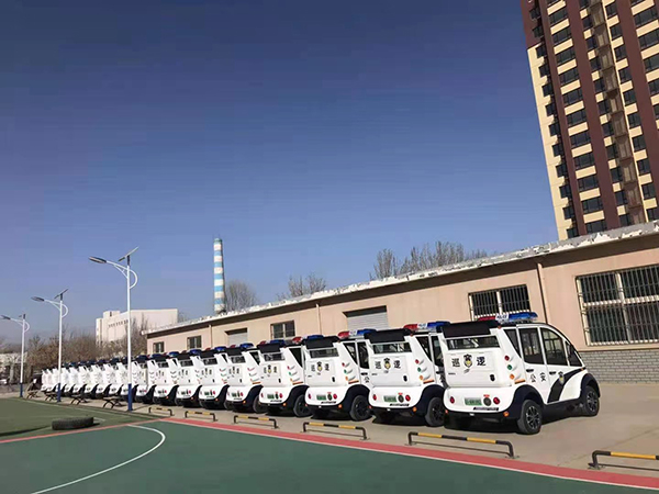 寧夏銀川18臺電動巡邏車上崗啦！(圖3)