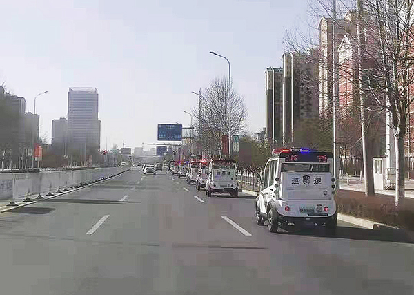 寧夏銀川18臺電動巡邏車上崗啦！(圖5)